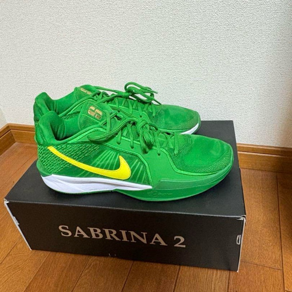Nike Sabrina 2 Green Sneakers with Yellow Swoosh multiple pair!
